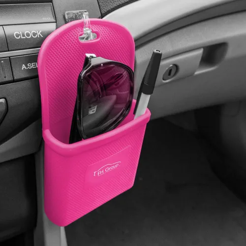 Vista 4 de FH Group soporte de silicona para teléfono para ventilación de auto, rosa bebé, rosado bebé
