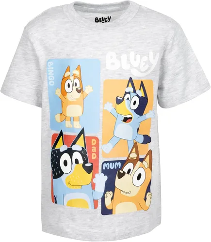 Vista 6 de Bluey Paquete de 2 camisetas para niños pequeños a niños pequeños