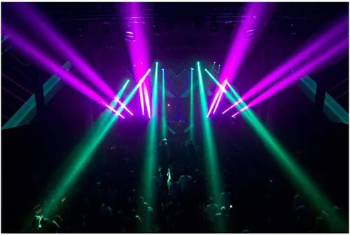 Vista 3 de ADJ Productos, Entour Venue Faze Machine, Profesional Móvil Thin Mist Fogger ENT610