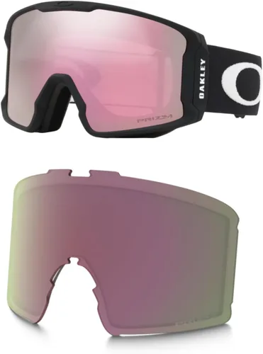 Vista 2 de Oakley Line Miner Large Ski Goggles REPLACEMENT LENSES OO7070 For Men For Women+ Bundle Microfiber Pouch