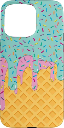 Vista 31 de Ice Cream Cone with Sprinkles Case for iPhone 17