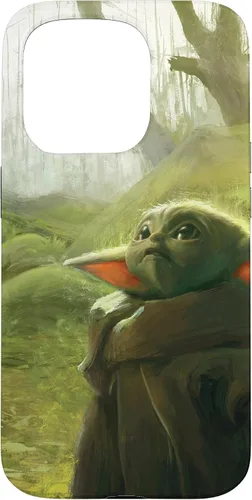 Vista 14 de iPhone 16 Star Wars The Mandalorian The Child Grogu in the Forest Art Case