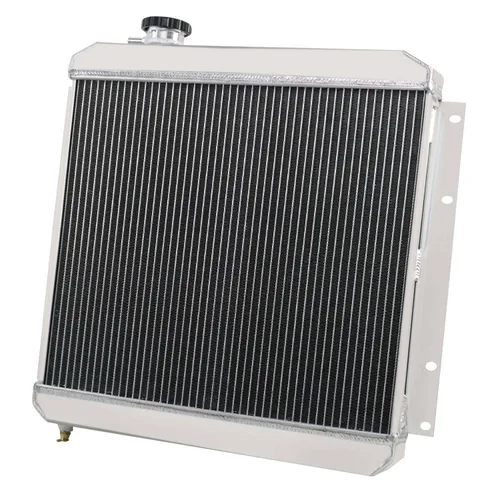 Vista 3 de Kits de relé de ventilador de aluminio de 4 filas compatibles con Toyota Land Cruiser FJ40 FJ45 BJ42 BJ60 1958-1984