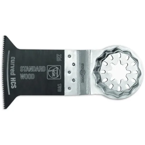 Vista 9 de Fein Starlock 6350222727260 - Hoja de sierra curvada estándar E-Cut, corte de precisión para madera, paneles de yeso y plásticos con dientes