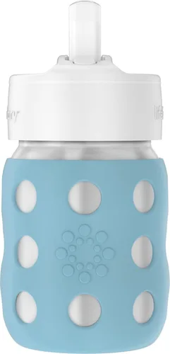 Vista 17 de Lifefactory Biberón de cuello ancho aislado al vacío de acero inoxidable de 8 onzas con pezón etapa 2 (3-6 meses) melón (LS2211WCA4)