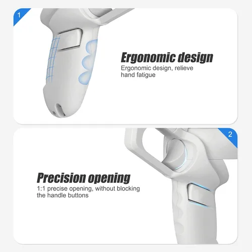 Vista 3 de Esimen Grips Accessories for Oculus Quest 2 Grip Stock Controller Protective Shell Enhanced Gaming Experience, Arizona Sunshine Robo Recall