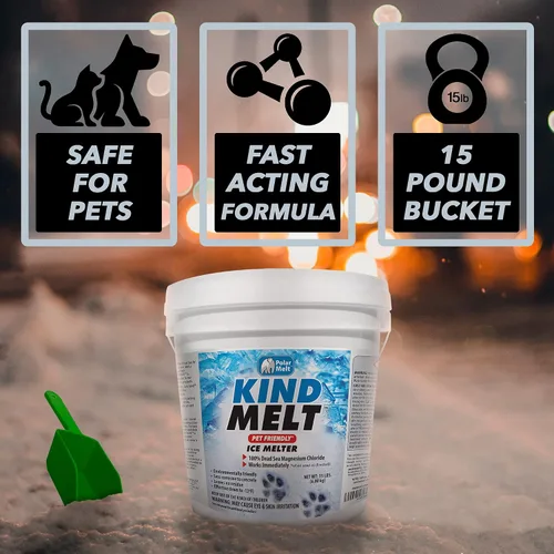 Vista 4 de HARRIS Kind Melt Pet Friendly Ice and Snow Melter & Spot Spreader Hand Spreader - Coctelera para semillas