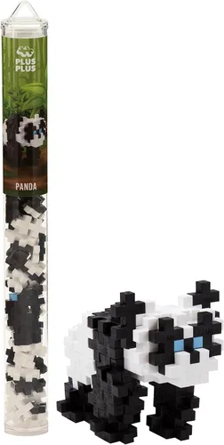 Vista 8 de Plus Plus Juego de bloques de construcción de figuras de animales 3D, 70 piezas de rompecabezas entrelazadas, divertidos juguetes de tallo
