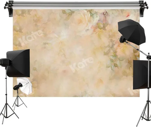 Vista 6 de Kate 8x8ft/2.5x2.5m Bellas Artes Flores Fondos Fotografía Retrato de Boda Fotografía Estudio Fondos Accesorios