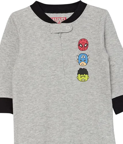 Vista 3 de Tienda Essentials Disney l Marvel l Star Wars Unisex de algodón para bebés para dormir y jugar paquete múltiple