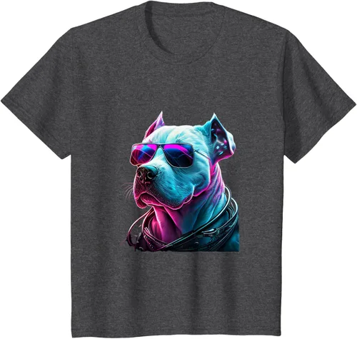 Vista 22 de Dogo Argentino Dogs Dogo Argentinos Camiseta, Negro