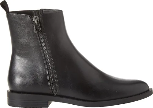 Vista 7 de Tienda Essentials Botines planos con cremallera exterior para mujer