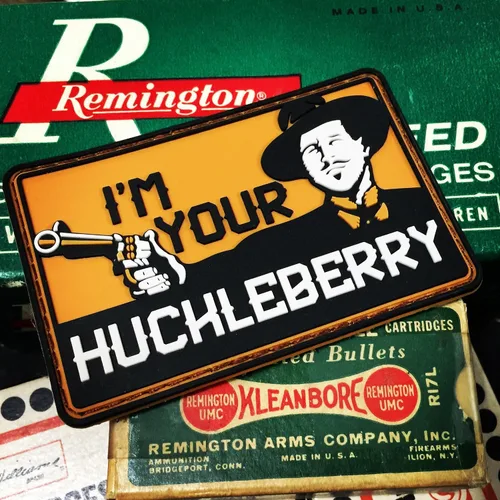 Vista 2 de Patriot Patch Co - I'm Your Huckleberry - Parche Doc Holliday