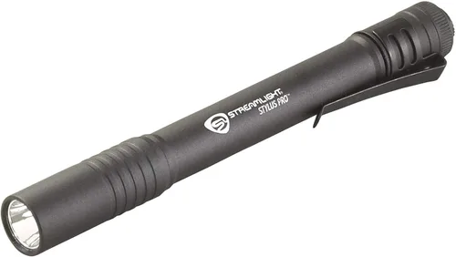 Vista 9 de Streamlight 66218 Stylus Pro 64-Lumen 360 - Linterna combinada con 2 pilas alcalinas AAA, color negro