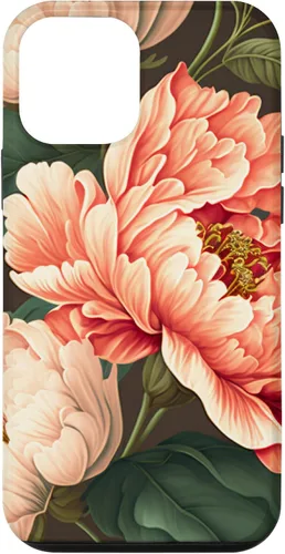 Vista 16 de Vintage Peony Inspired Flower Plant Lover Funny Gardening Case for iPhone 17