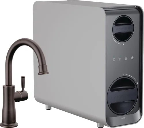 Vista 16 de Delta Faucet Clarifi - Sistema de filtro de agua de ósmosis inversa para debajo del fregadero con grifo dispensador de bebidas de acero inoxidable