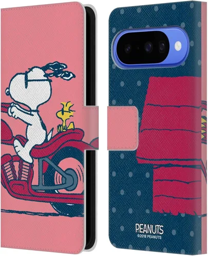 Vista 49 de Head Case Designs Officially Licensed Peanuts Charlie & Woodstock Nap Halfs and Laughs Leather Wallet Case Compatible with Google Pixel 8