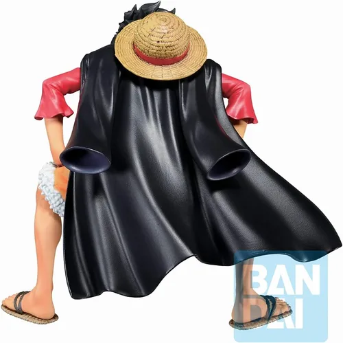 Vista 6 de Ichibansho Figure - Una pieza - Monkey D. Luffy (aniversario de una pieza), estatua coleccionable de Bandai Spirits Mono D Luffy