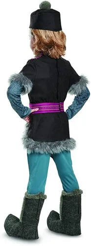 Vista 2 de Disfraz Disguise de Kristoff de Frozen Disney para niño premium M7-8 gris