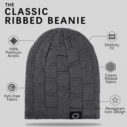 Vista 4 de Gorro de invierno para hombre y mujer