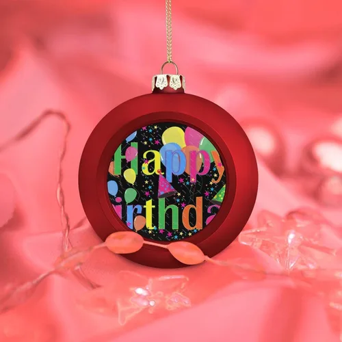 Vista 93 de Boobs Funny Shatterproof Matte Christmas Balls for Tree Wreath Home Decor 1PCS