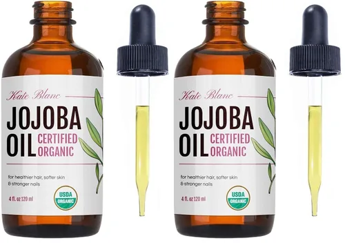 Vista 9 de Aceite de Jojoba, certificado Orgánico USDA, 100% Puro, prensado en frío, sin refinar. Revitaliza el cabello y le da a la piel una apariencia