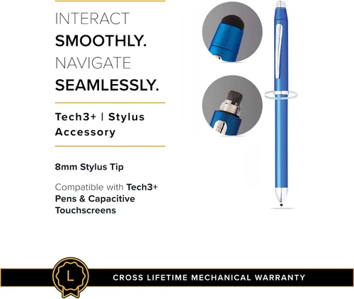 Vista 6 de Cross Tech3+ - Accesorio para lápiz capacitivo, 0.315 in, punta de repuesto 8mm Stylus Tip for Accurate Touch Input and Effortless Navigation