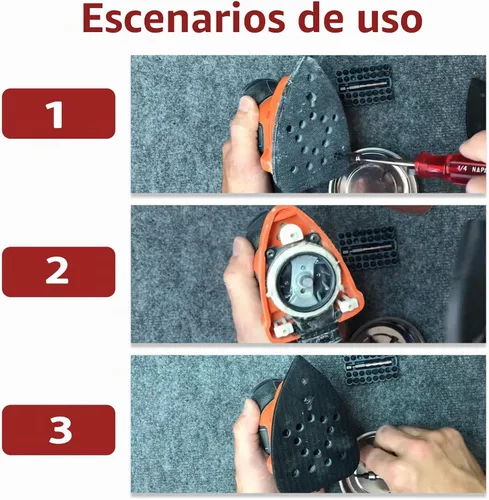 Vista 3 de 90604245 Ajuste para Black & Decker Reemplazo Lijadora Platina Montaje BDCMS20B BDEMS600