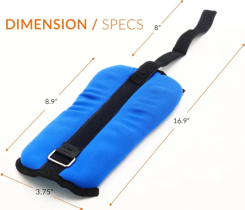 Vista 4 de Tone Fitness Pesas de tobillo/muñeca Opciones múltiples