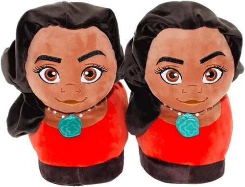 Vista 147 de Happy Feet - Pantuflas con licencia oficial de Disney y Pixar, pantuflas figurales para hombres, mujeres, niños, como se ve en Shark Tank