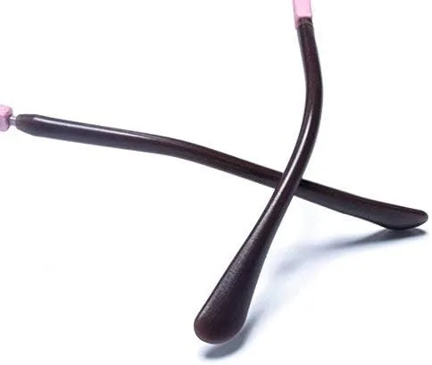 Vista 4 de 5 pares de puntas de silicona para lentes de oído, piezas de calcetín de oído, reemplazo de tubo para piernas de gafas de metal fino