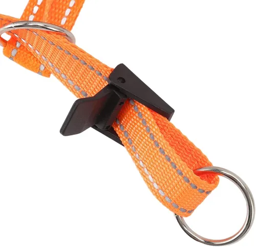 Vista 9 de TOPINCN Collar para la cabeza, cabestro de cabeza de perro con correa de seguridad, material de nailon con hebilla de metal, arnés para la cabeza