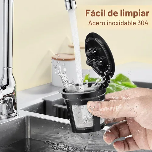Vista 6 de Paquete de 5 cápsulas de café reutilizables Ninja: tazas K reutilizables para cafetera Ninja, filtros de café recargables para 3 agujas Ninja