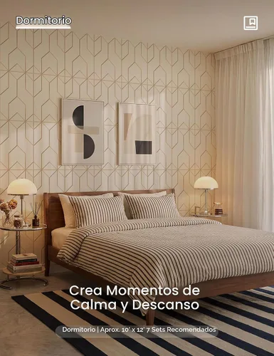 Vista 2 de Paneles acústicos, paneles de pared acústicos autoadhesivos, 12 piezas Chevron Peak - Blanco pálido