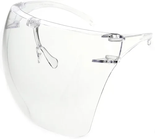 Vista 2 de zeroUV - Lentes de protección completa para la cara (antiniebla, con filtro de luz azul)