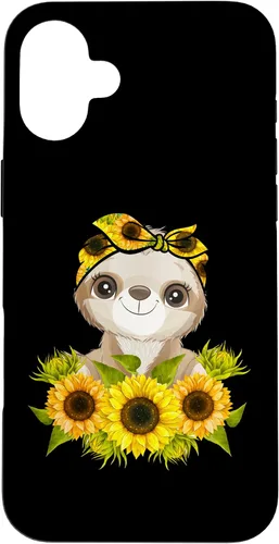 Vista 23 de Sunflower Garden Sloth Gardening Case for iPhone 17