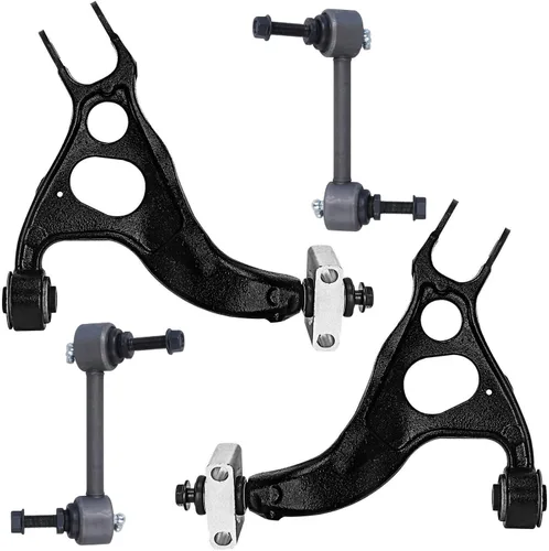 Vista 223 de Detroit Axle - Barras estabilizadoras de brazos de control delanteros 4WD para Ford 2005-2008 F-150 Lincoln Mark LT, 2 brazos de control superiores
