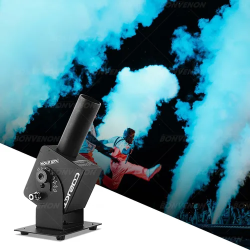 Vista 2 de MOKA SFX Máquina de chorro de CO2 Máquina de chorro de cañón de CO2 Control de potencia ajustable de ángulo de 110 ° para espectáculos de fiesta