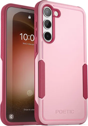 Vista 6 de Poetic Neon Series - Funda diseñada para Samsung Galaxy S23 Plus 5G de 6.7 pulgadas, doble capa, resistente, resistente, ligera, delgada, a prueba