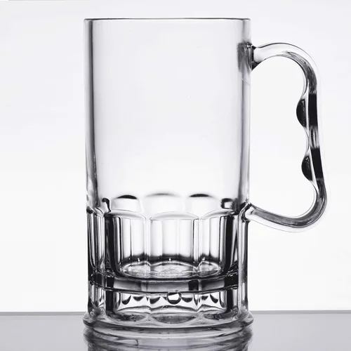 Vista 7 de G.E.T. 00082-1-SAN-CL - Taza de plástico resistente a los golpes, 10 onzas, libre de BPA (juego de 12)