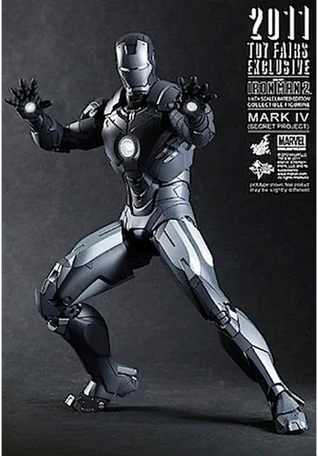 Vista 6 de Hot Toys Sideshow SDCC Marvel Iron Man Mark IV - Figura de proyecto secreto