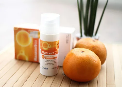 Vista 5 de Vita Sciences Maxasorb Crema de vitamina D3 para aliviar la psoriasis y cuidado saludable de la piel, fórmula sin picazón, sin parabenos con 1000 UI