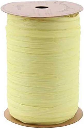 Vista 11 de Berwick Offray Cinta de rafia mate de 1/4" de ancho, verde manzana, 100 yardas, 0.276 in