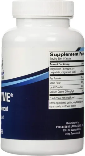 Vista 3 de Suplemento Magnezyme, 100 unidades por Progressive Labs