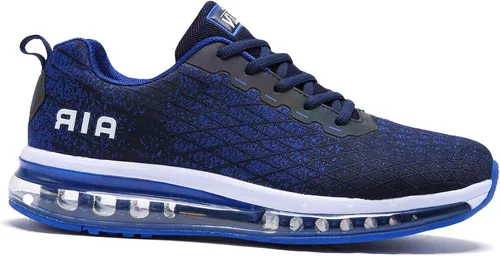 Vista 4 de Axcone Tenis deportivos para hombre transpirables atléticos para correr gimnasio correr ligeros con amortiguación de aire tenis de entrenamiento