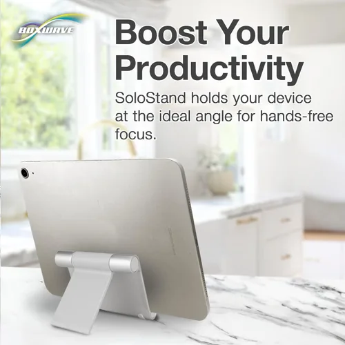 Vista 8 de BoxWave Soporte y soporte compatible con UPERFECT QLED Monitor portátil N156N01 (15.6 pulgadas) - Soporte de aluminio VersaView, portátil, soporte