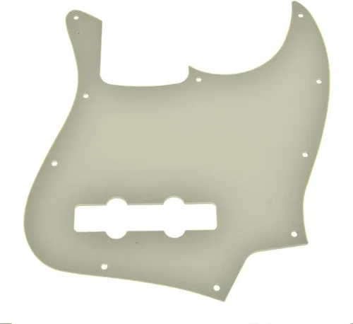 Vista 3 de KAISH Lefty 4 cuerdas J Bass estilo Golpeador zurdo Bass Pick Guard Scrach Plate para USA/México Jazz J Bass Aged Pearl