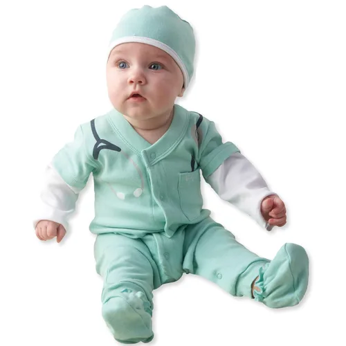 Vista 7 de Canastilla con set de regalo Baby Aspen Big Dreamzzz, 0-6 meses, Bronceado