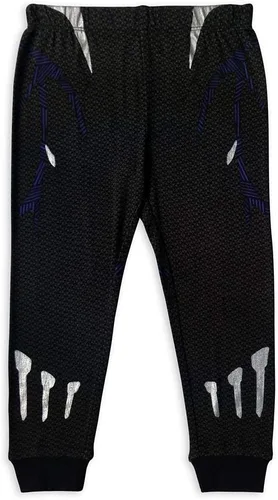 Vista 3 de Marvel Disfraz de Pantera Negra PJ PALS para niños, talla 2