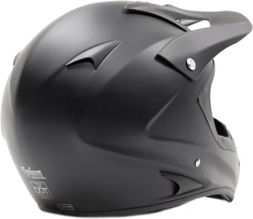 Vista 2 de Typhoon - Casco de motocross para adultos, ATV, todoterreno, UTV, motocross, DOT